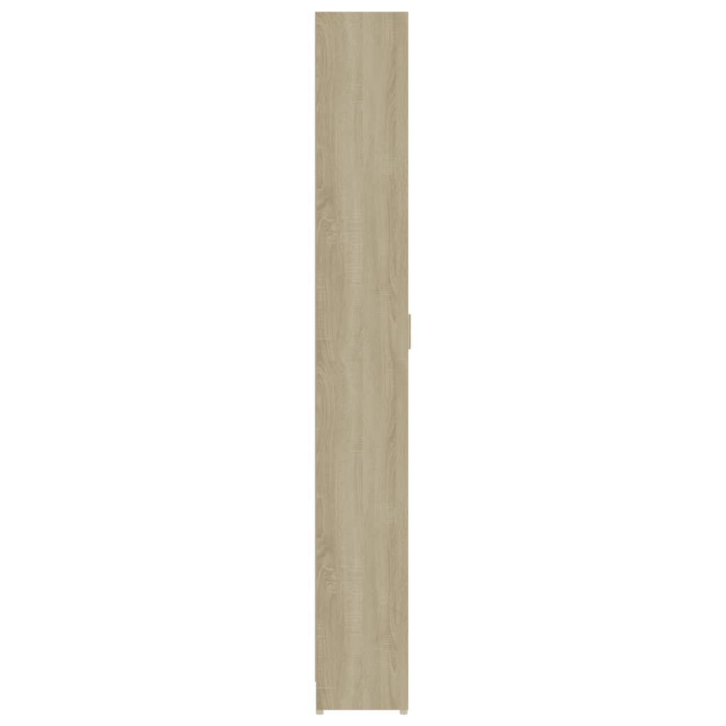 Gangkast 55x25x189 cm bewerkt hout sonoma eikenkleurig