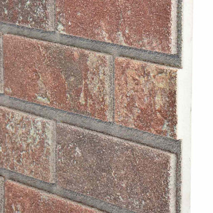Wandpanelen 3D E En Grijze Baksteen Eps Donkerbruin en grijs