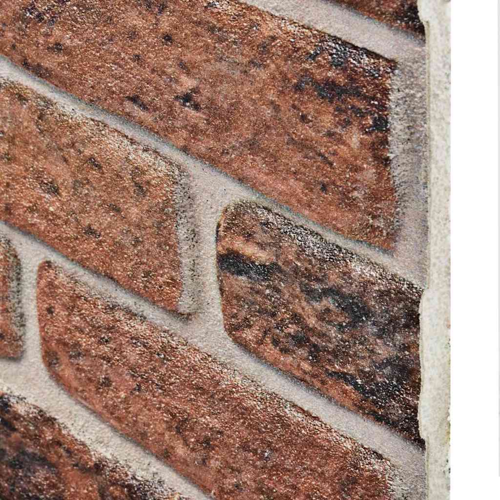 Wandpanelen 3D Donkerbruine Baksteen Eps brown brick
