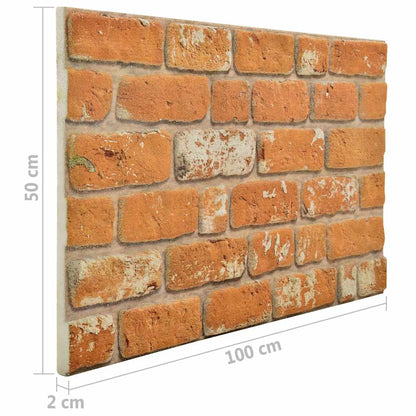 Wandpanelen 3D Lichtbruine Eps Baksteen