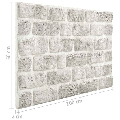 Wandpanelen 3D Lichtgrijze Baksteen Eps Lichtgrijs