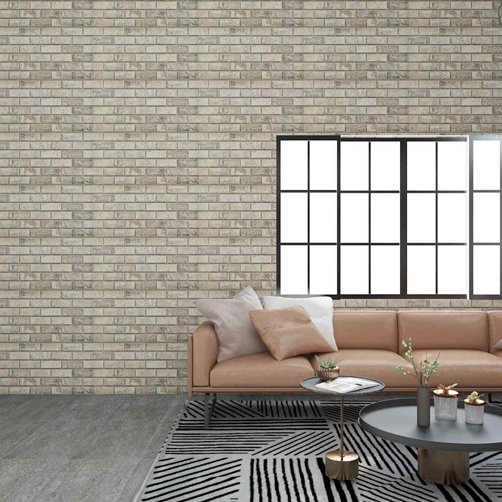 Wandpanelen 3D Kleurige Baksteen Eps Zand