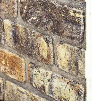 Wandpanelen 3D Meerkleurige Baksteen Eps Multikleur