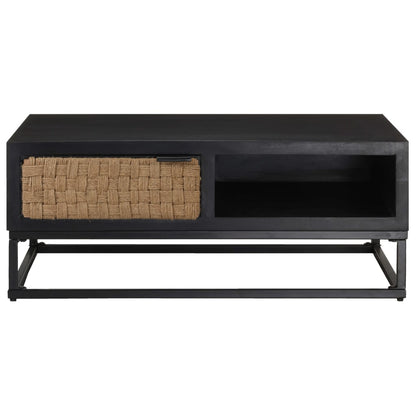 Salontafel 90x60x35 cm massief mangohout