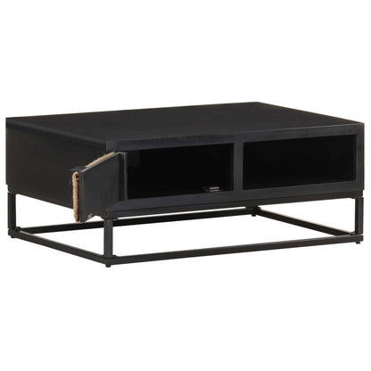 Salontafel 90x60x35 cm massief mangohout