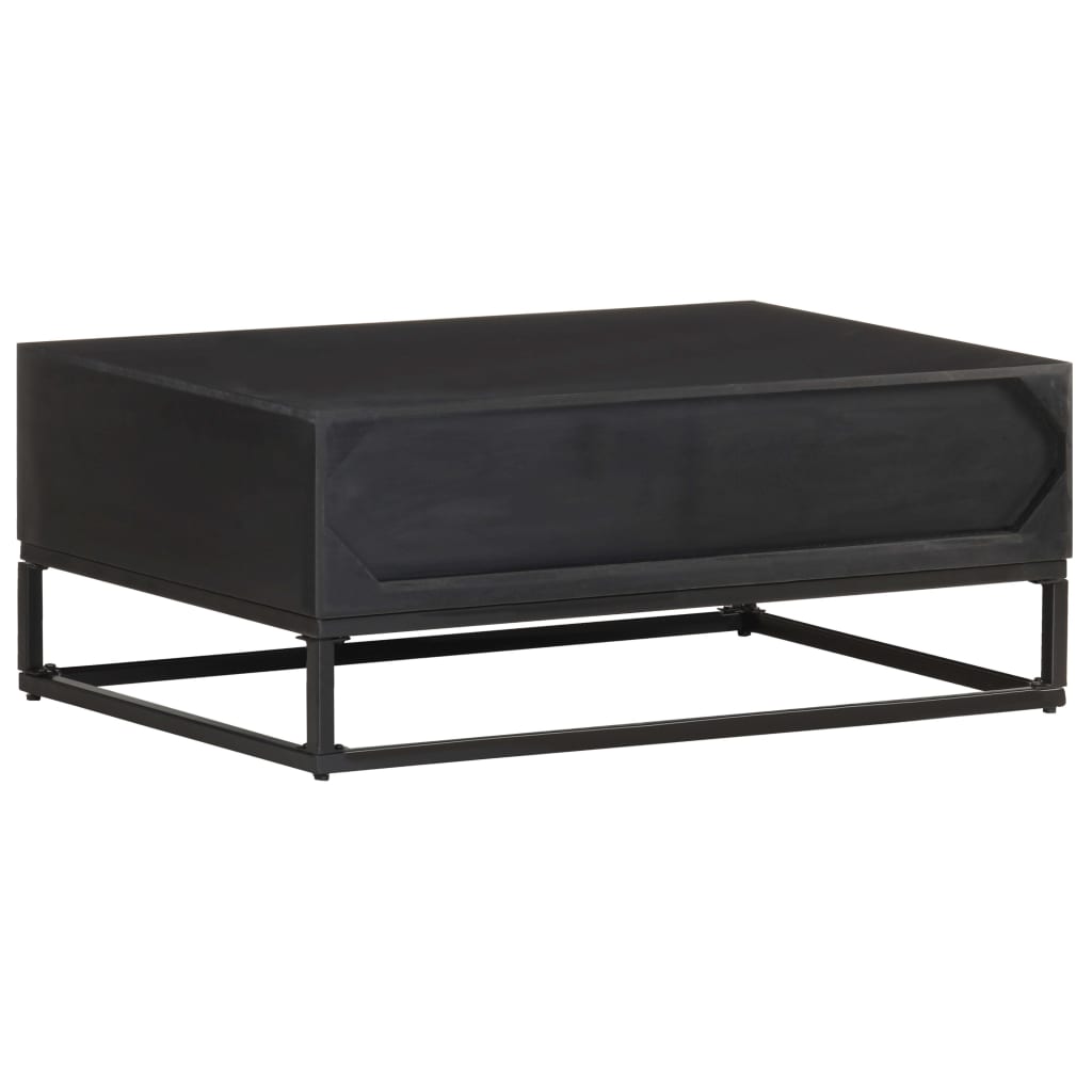 Salontafel 90x60x35 cm massief mangohout