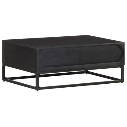 Salontafel 90x60x35 cm massief mangohout