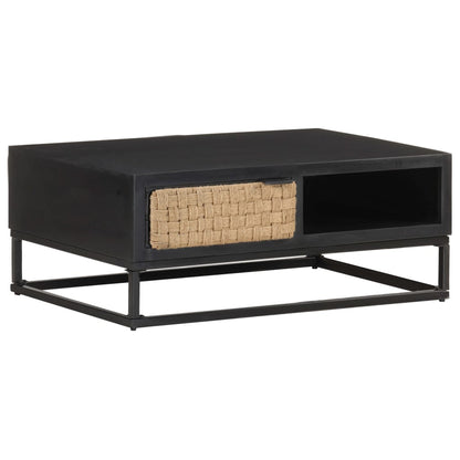 Salontafel 90x60x35 cm massief mangohout