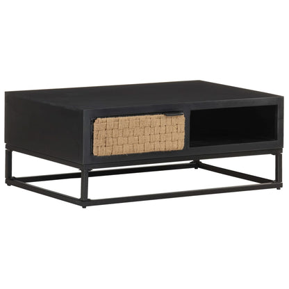 Salontafel 90x60x35 cm massief mangohout