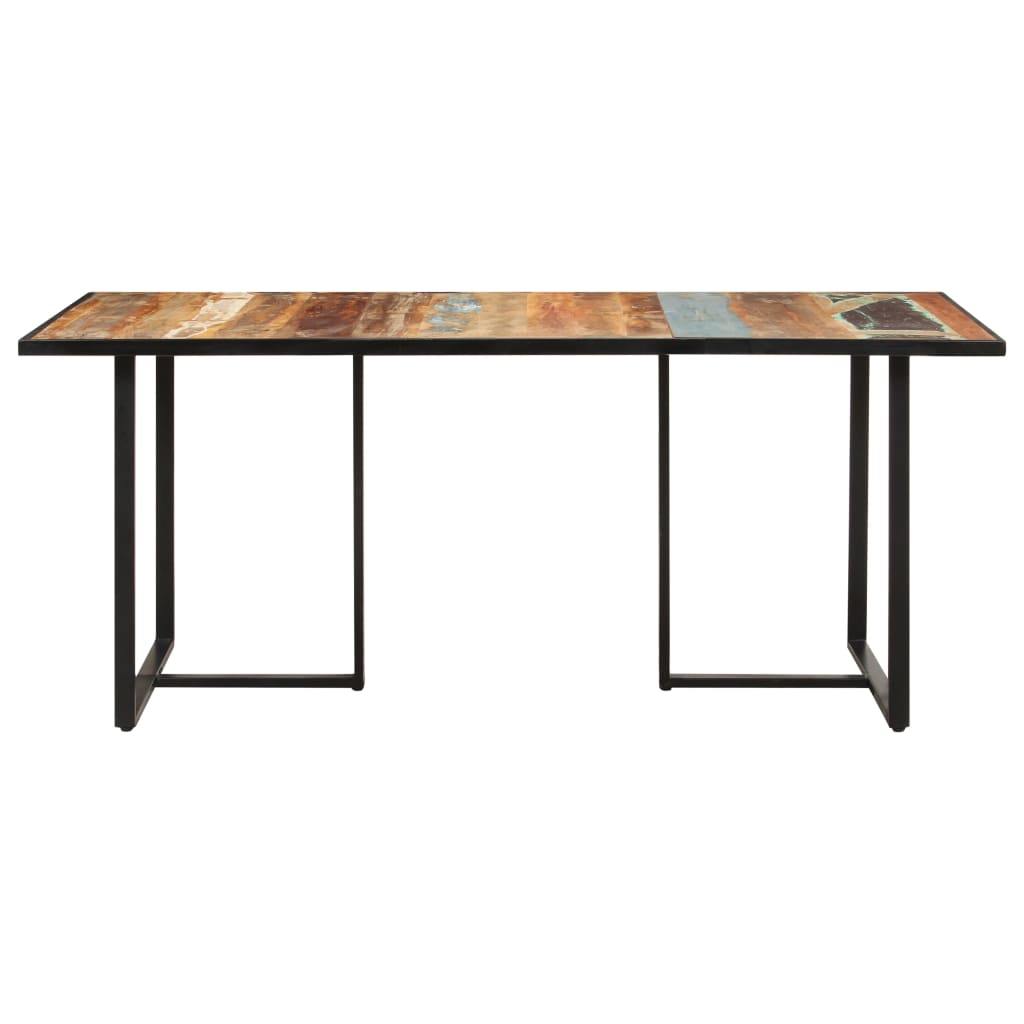 Eettafel 180 cm massief gerecycled hout