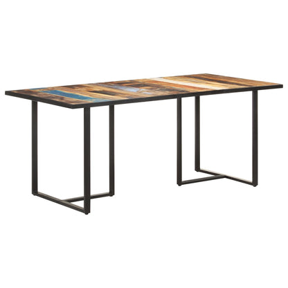 Eettafel 180 cm massief gerecycled hout
