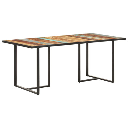 Eettafel 180 cm massief gerecycled hout