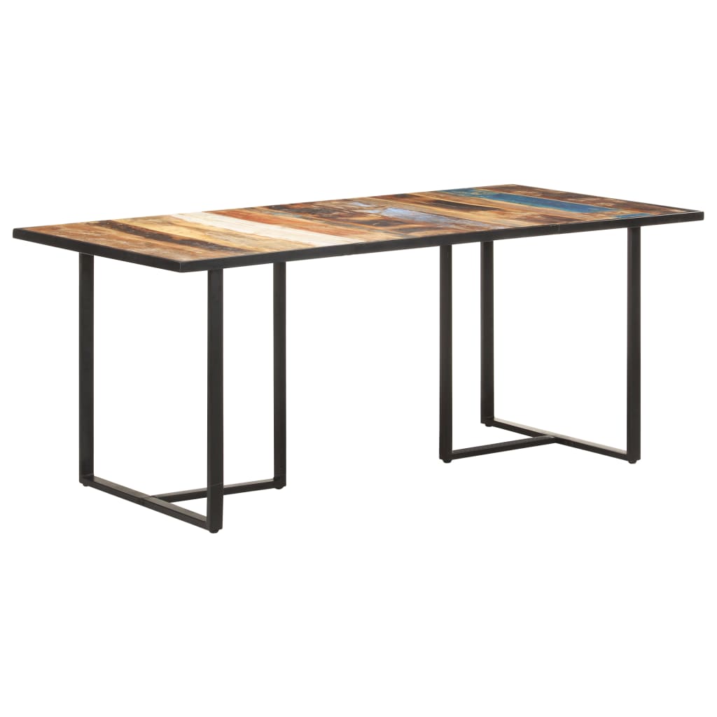 Eettafel 180 cm massief gerecycled hout