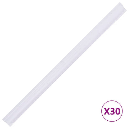 Tuinscherm 70x0,19 m PVC crèmekleurig