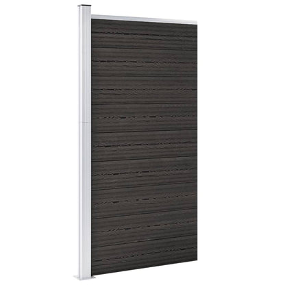 Schuttingpaneel 95x186 cm HKC grijs