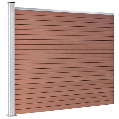 Schuttingpaneel 175x146 cm HKC bruin