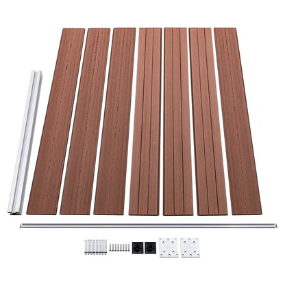 Schuttingpaneel 175x146 cm HKC bruin