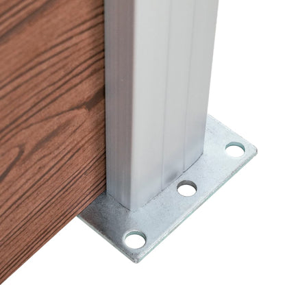 Schuttingpaneel 175x146 cm HKC bruin