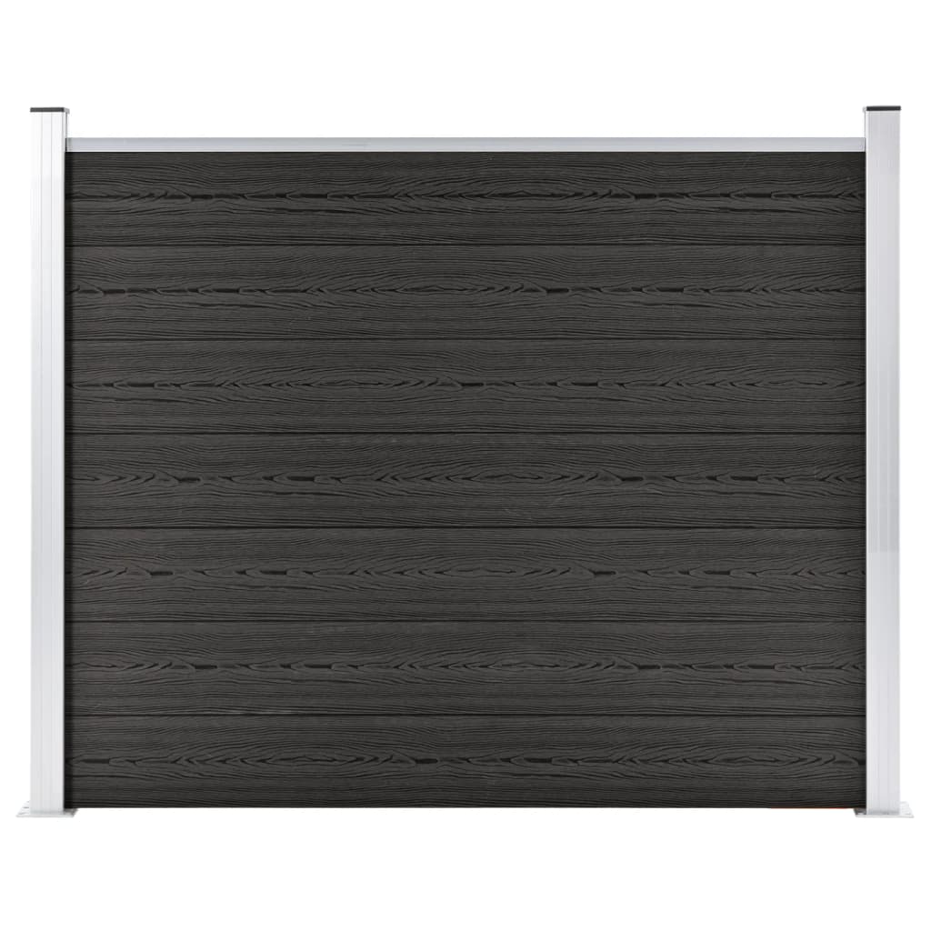 Schuttingpaneel 180x146 cm HKC grijs