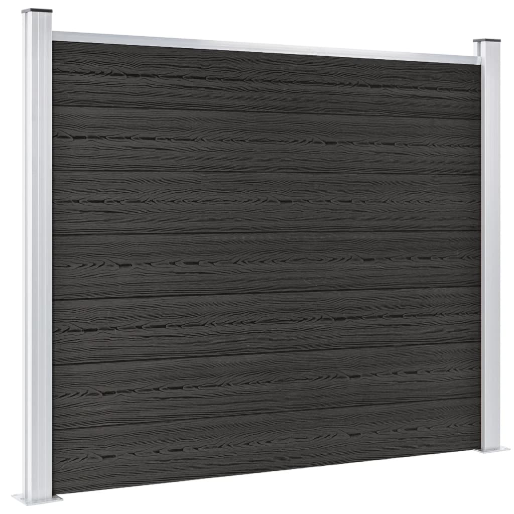 Schuttingpaneel 180x146 cm HKC grijs