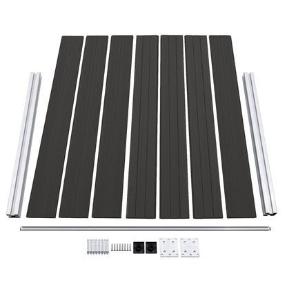 Schuttingpaneel 180x146 cm HKC zwart