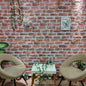 Wandpanelen 3D E Baksteen Eps Donkerbruin en wit