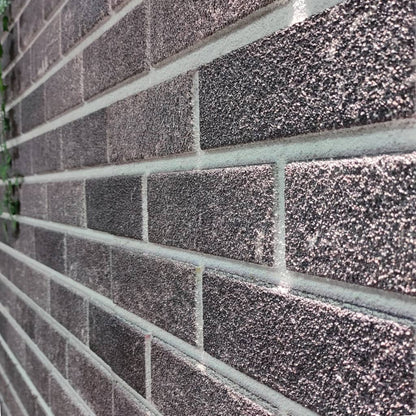 11 St Wandpanelen 3D E En Grijze Baksteen Eps Zwart en grijs