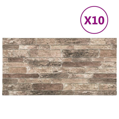 Wandpanelen 3D Meerkleurige Baksteen Eps multicolour brick