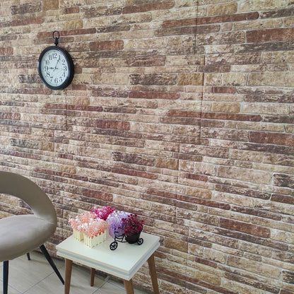 Wandpanelen 3D Meerkleurige Baksteen Eps multicolour brick