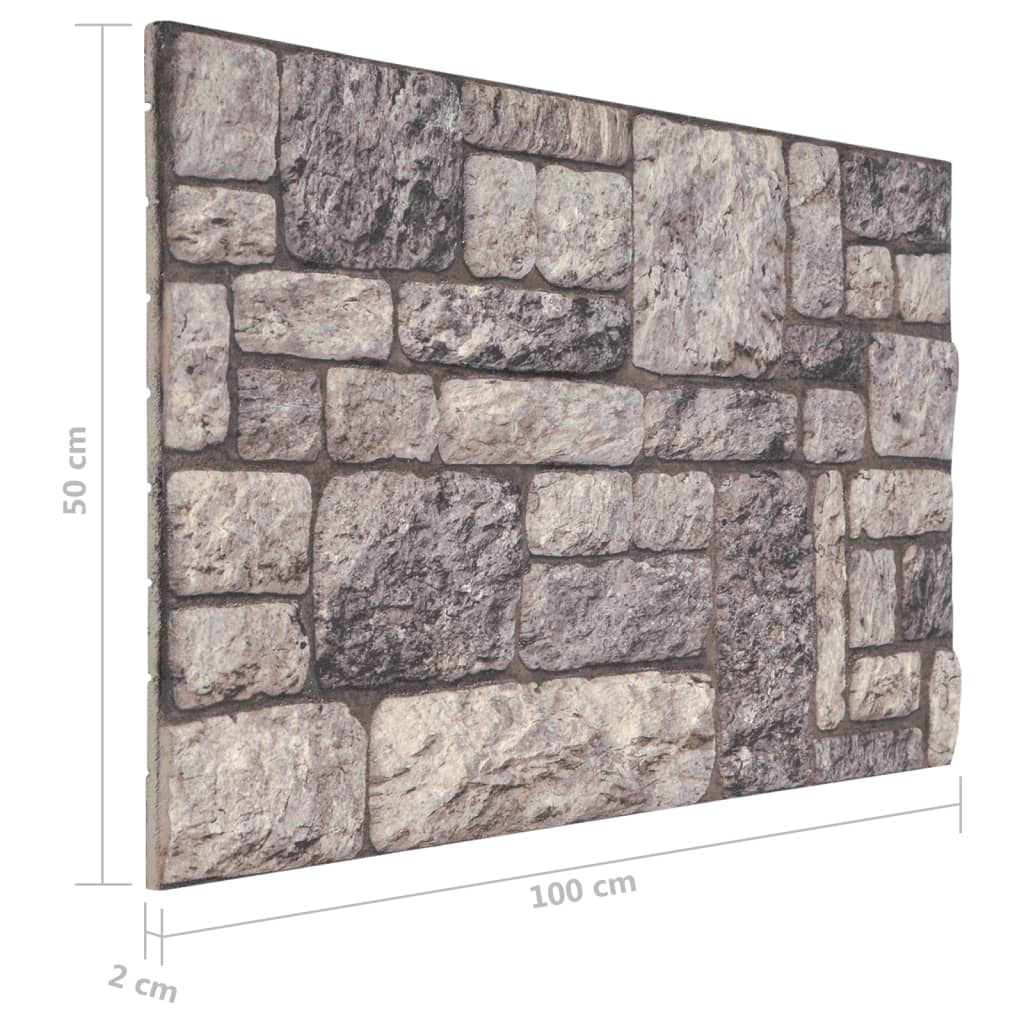 Wandpanelen 3D Lichtgrijze Baksteen Eps Grijs en wit