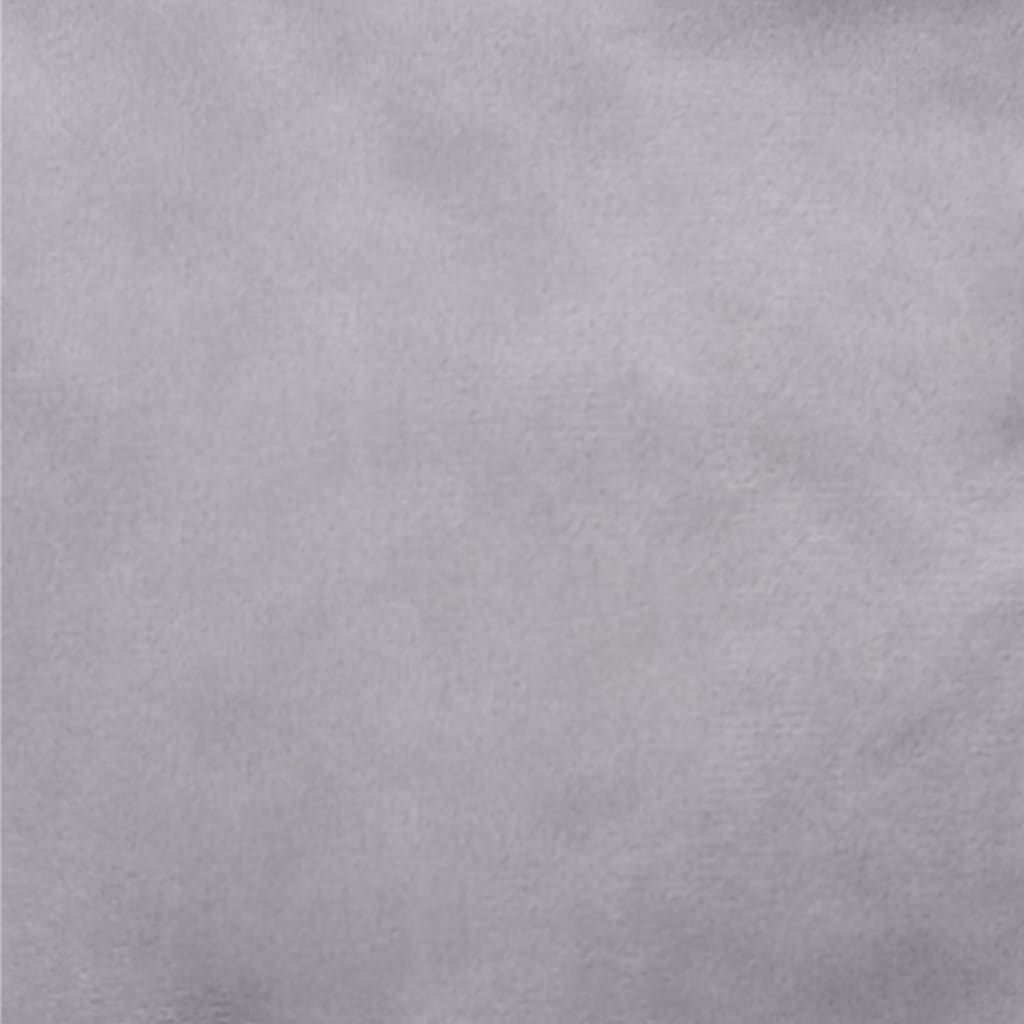 Hondenmand Pluche En Kunstleer Zwart En 90 x 79 x 20 cm Grijs