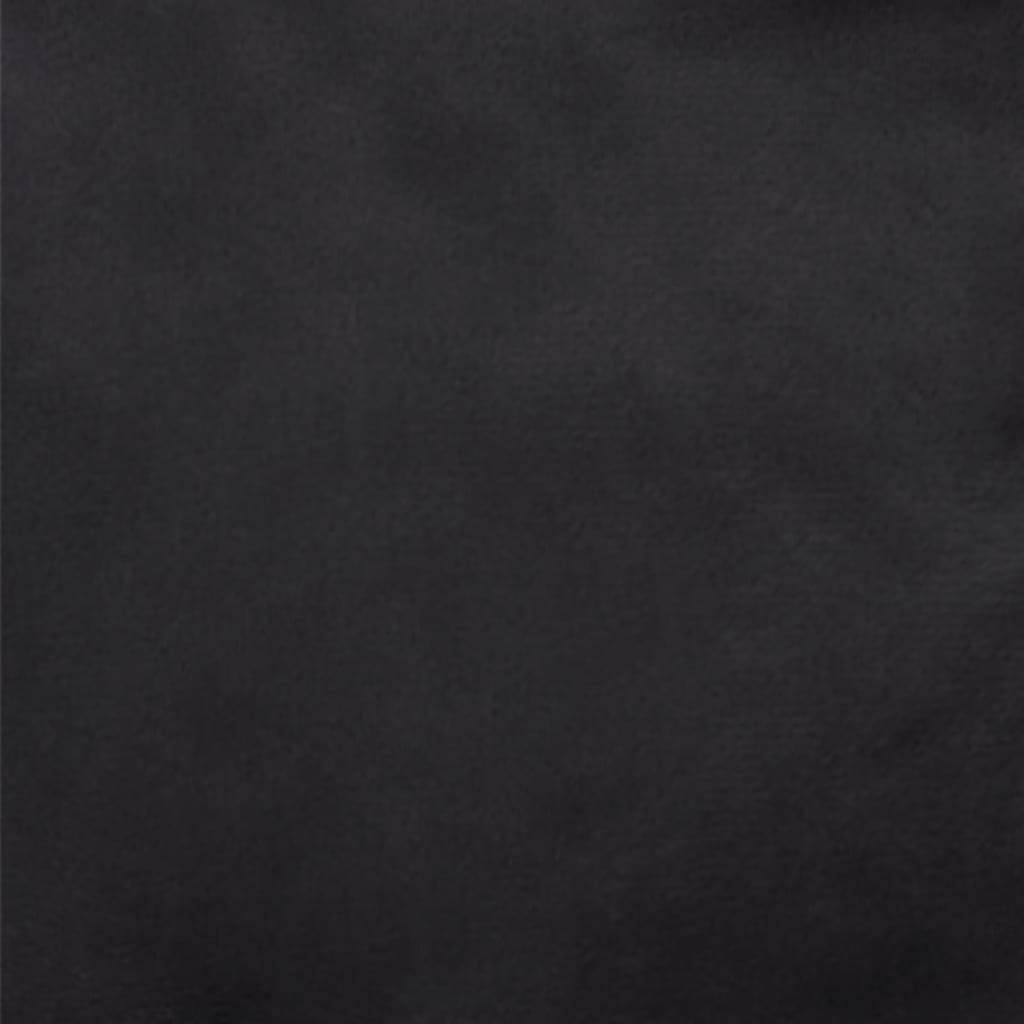 Hondenmand Pluche En Kunstleer 69 x 59 x 19 cm Zwart