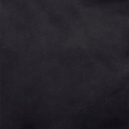 Hondenmand Pluche En Kunstleer 90 x 79 x 20 cm Zwart