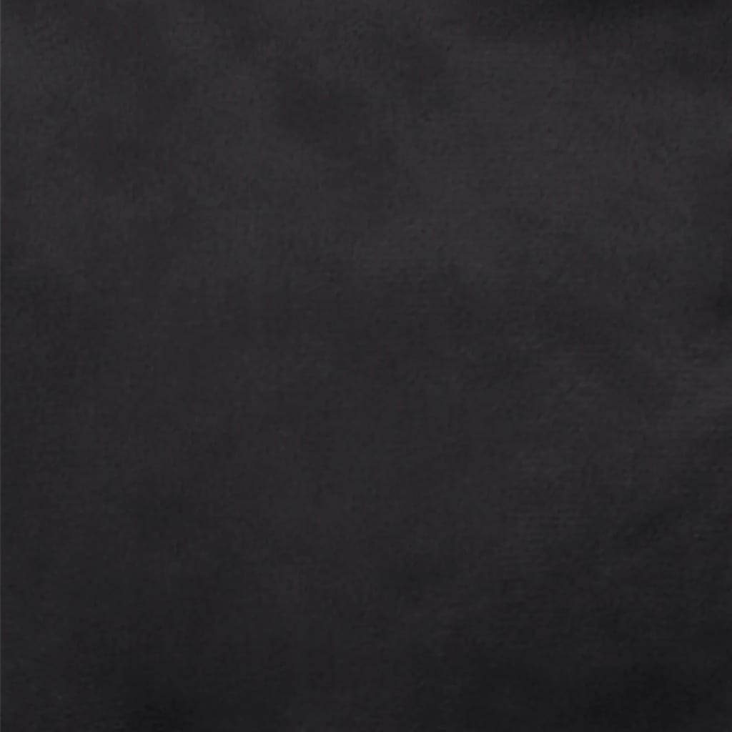 Hondenmand Pluche En Kunstleer 99 x 89 x 21 cm Zwart