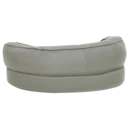 Hondenbed Ergonomisch Linnen-Look 60 x 42 cm Grijs