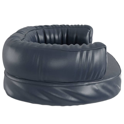 Hondenmand Ergonomisch Schuim Kunstleer 60 x 42 cm Donkerblauw