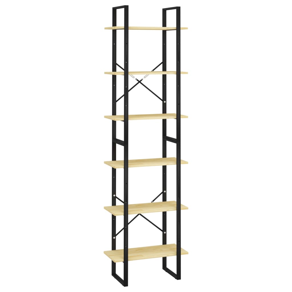 Opbergrek 60x30x210 cm massief grenenhout