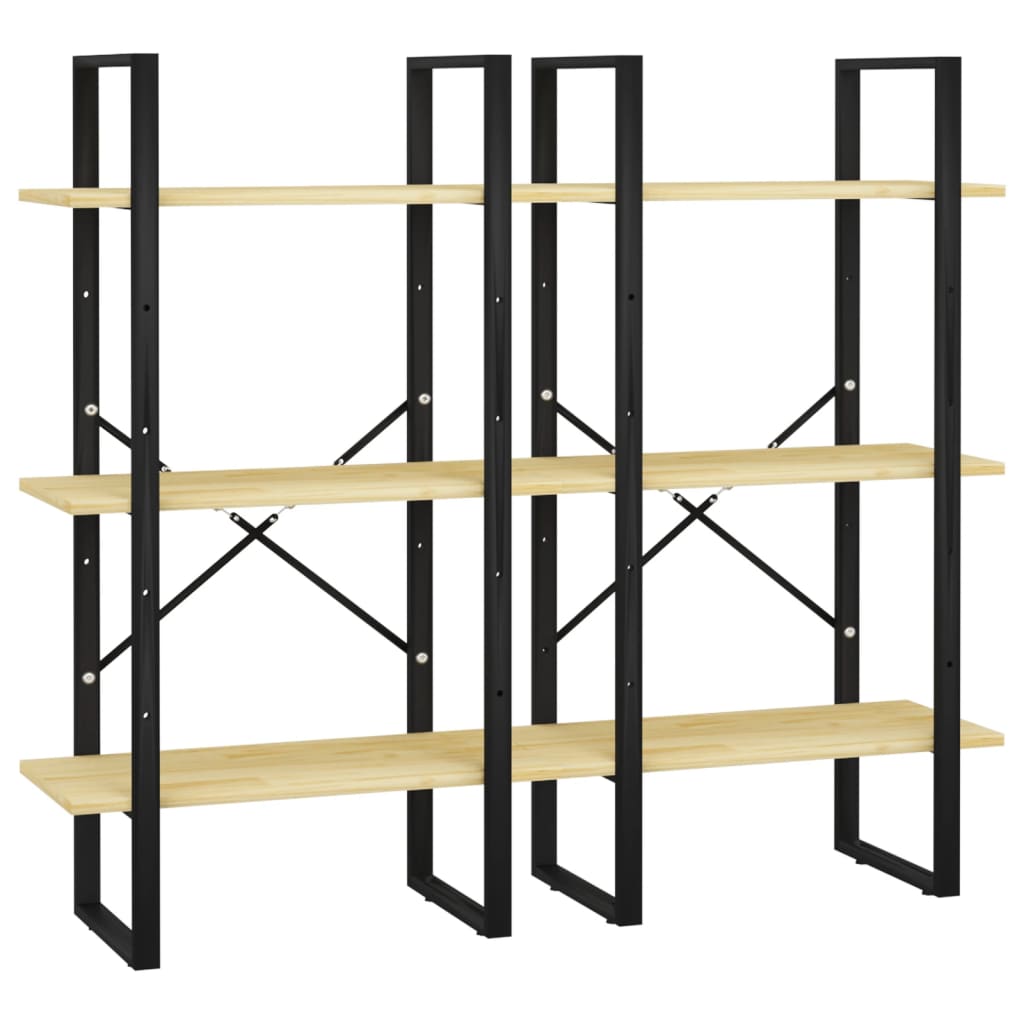 Opbergrek 60x30x210 cm massief grenenhout