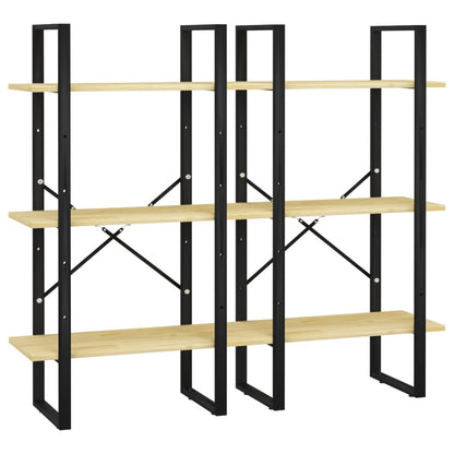 Opbergrek 60x30x210 cm massief grenenhout