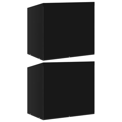 Schommelbankhoezen 2 st met 6 oogjes 185x117x170 cm