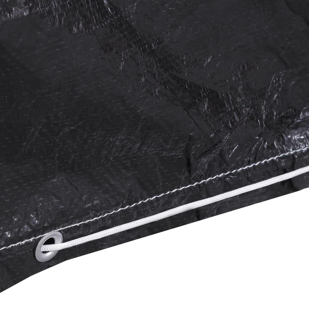 Schommelbankhoezen 2 st met 6 oogjes 135x105x175 cm
