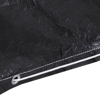 Schommelbankhoezen 2 st met 6 oogjes 135x105x175 cm