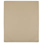 Hoeslakens jersey 2 st 160x200 cm katoen taupe