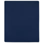 Hoeslakens 2 st jersey 140x200 cm katoen marineblauw