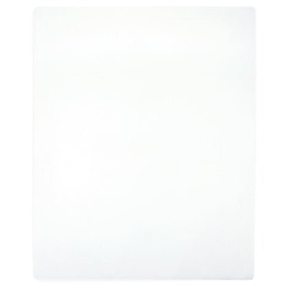 Hoeslakens jersey 2 st 100x200 cm katoen wit