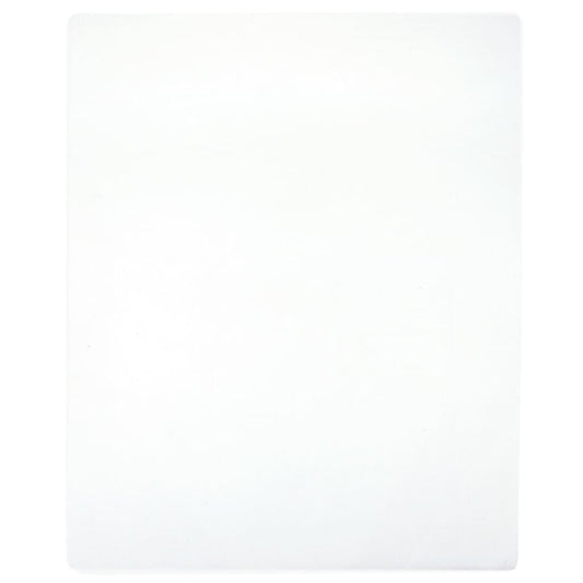 Hoeslakens jersey 2 st 100x200 cm katoen wit