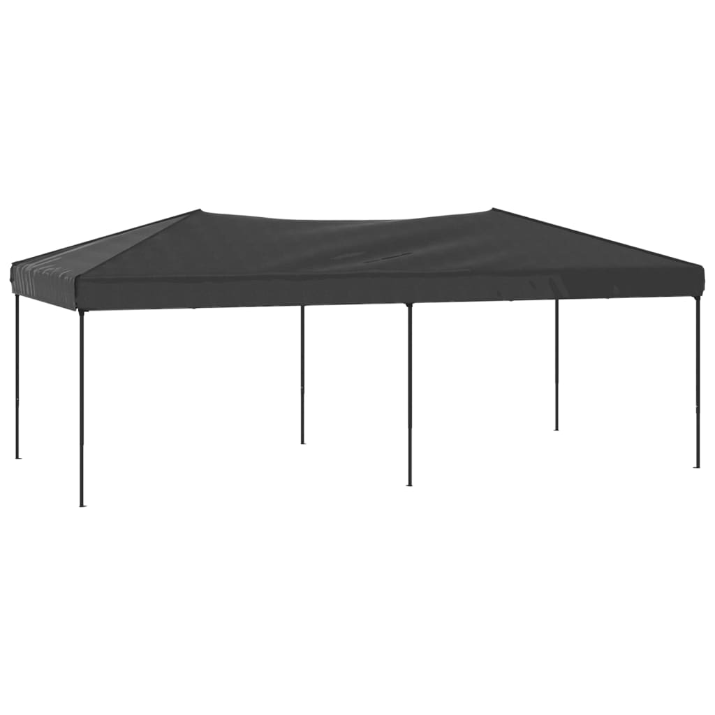 Partytent inklapbaar 3x6 m antracietkleurig