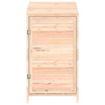 Tuinschuur 55x52x112 cm massief vurenhout
