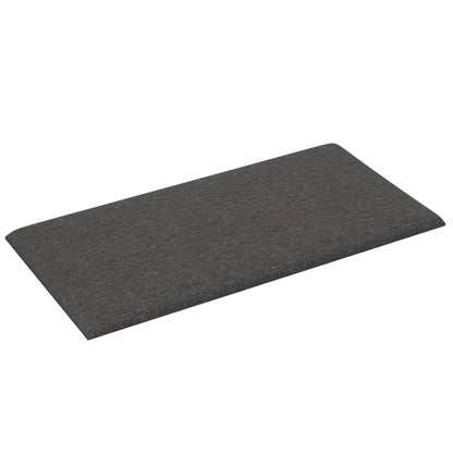 Wandpanelen 0,54 M² Stof Donkergrijs 30 x 15 cm Rechthoekig