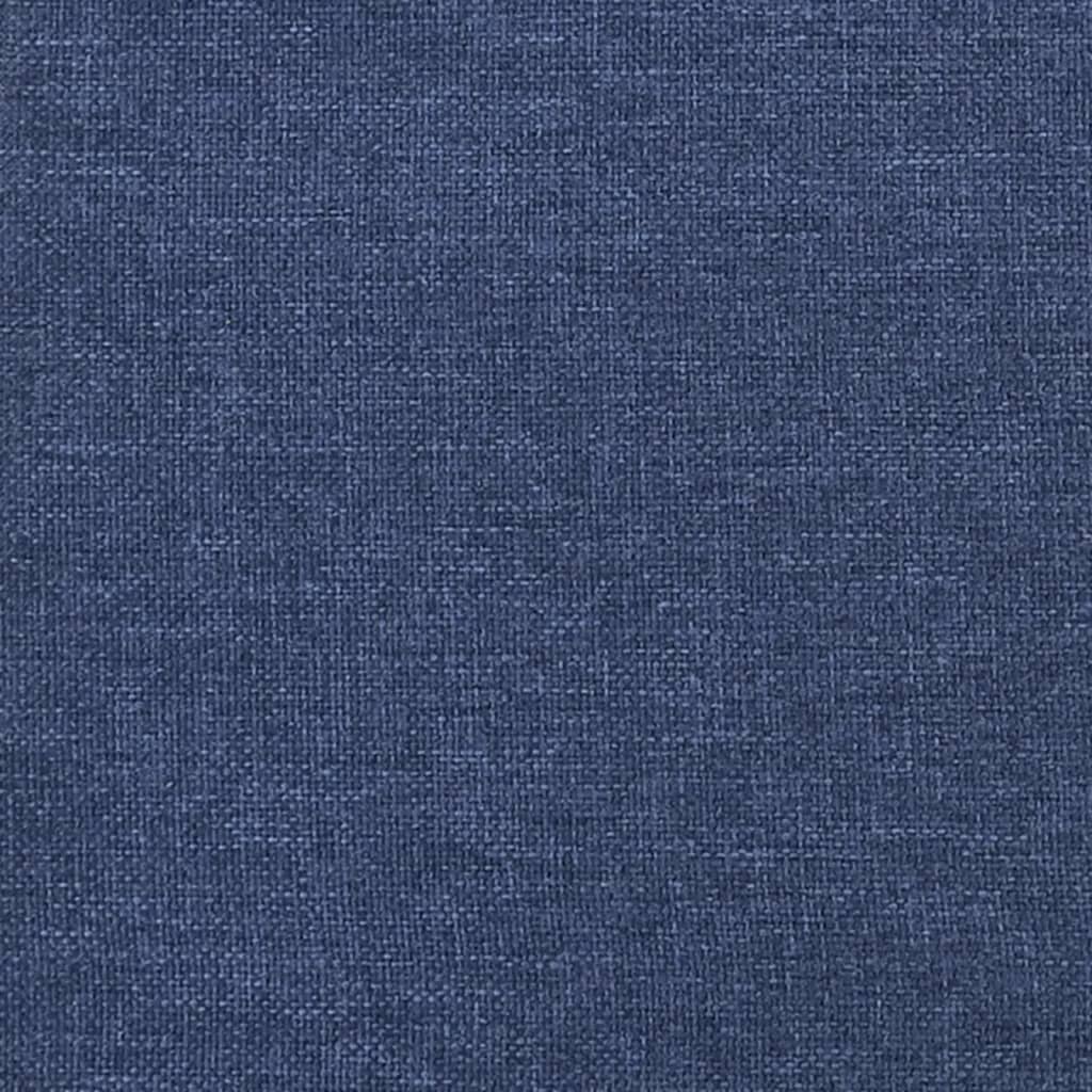 Wandpanelen 0,54 M² Stof Blauw 30 x 15 cm Rechthoekig